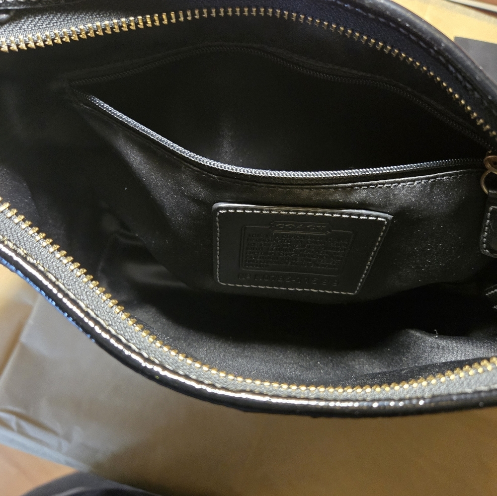 Coach Ergo Bag Y2K Signature Logo Black 11599 - Picture 8 of 12